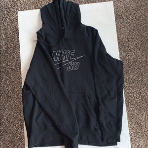 Black nike sb hoodie